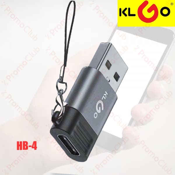 KLGO HB-4 USB TO TYPE-C DÖNÜŞTÜRÜCÜ