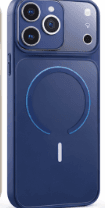 SUNİX NİGHT KAPAK İPHONE 17 PRO MAX MAVİ MAGSAFE KILIF