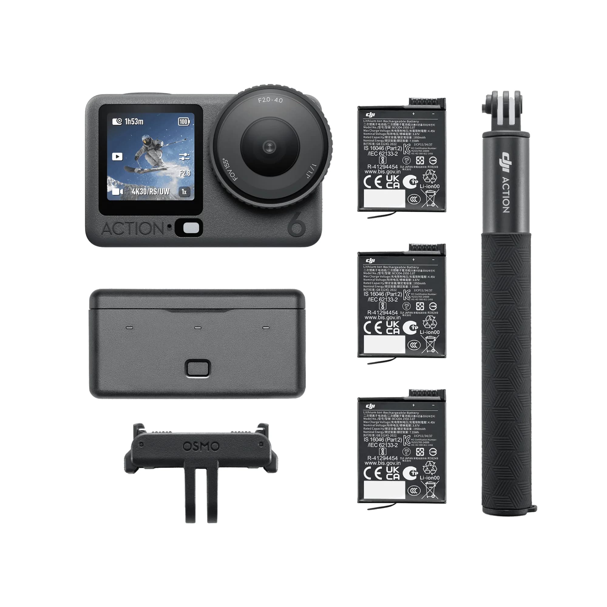 DJİ OSMO ACTİON 6 ADVENTURE COMBO AKSİYON KAMERASI - AC006