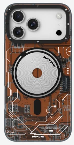 YOUNGKİT TEKNOLOJİ KILIF İPHONE 17 PRO MAX KIRMIZI