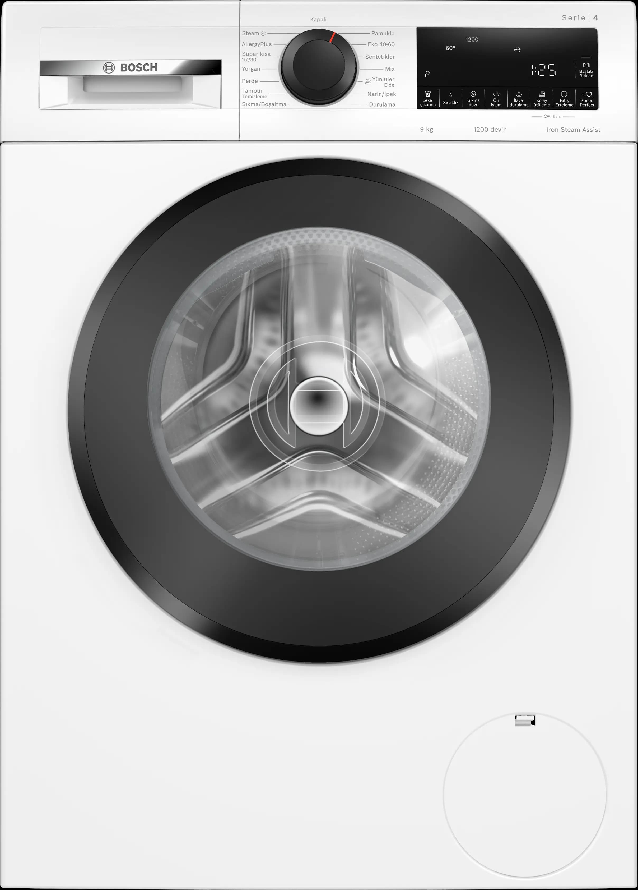 BOSCH SERİE 6 9KG BEYAZ ÇAMAŞIR MAKİNESİ WGA242Z0TR