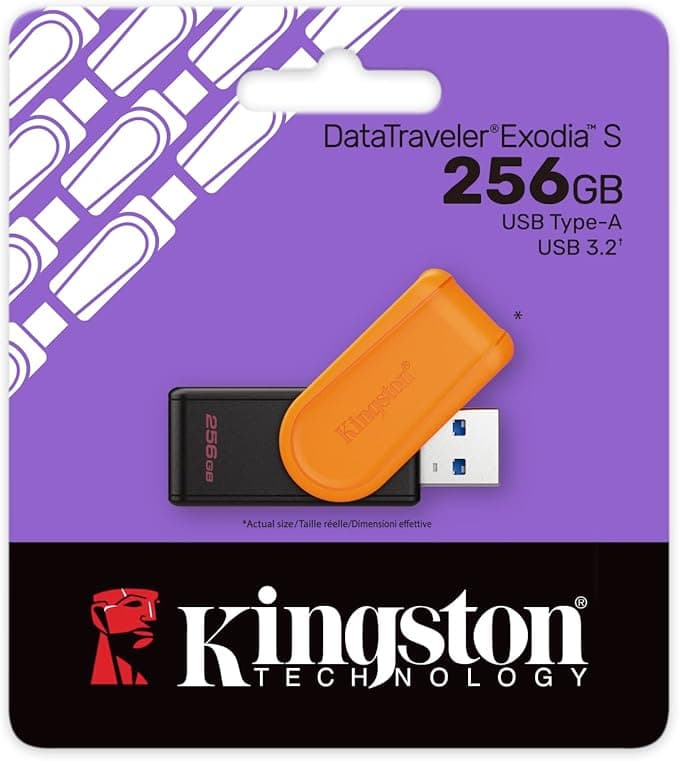 KİNGSTON EXODİA 3.2 GEN1 256GB USB BELLEK