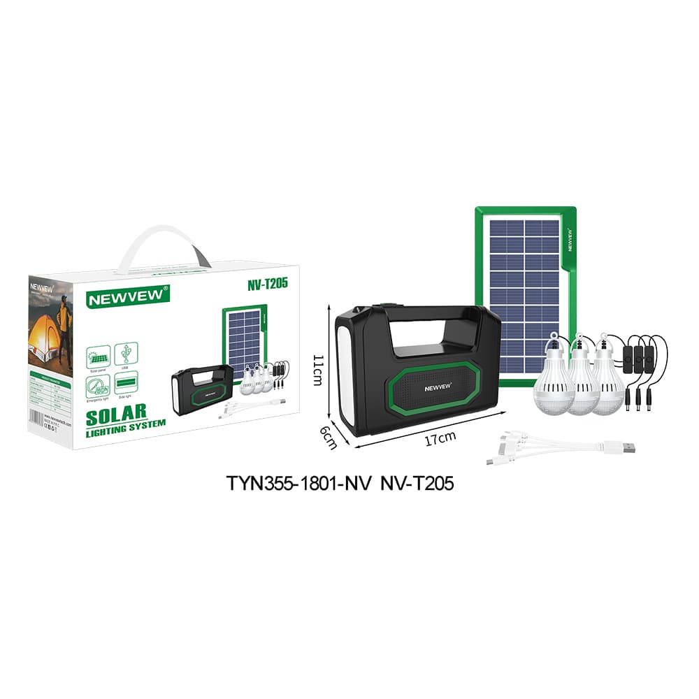 NEWVEW SOLAR IŞIKLANDIRMA SİSTEMİ NV-T205