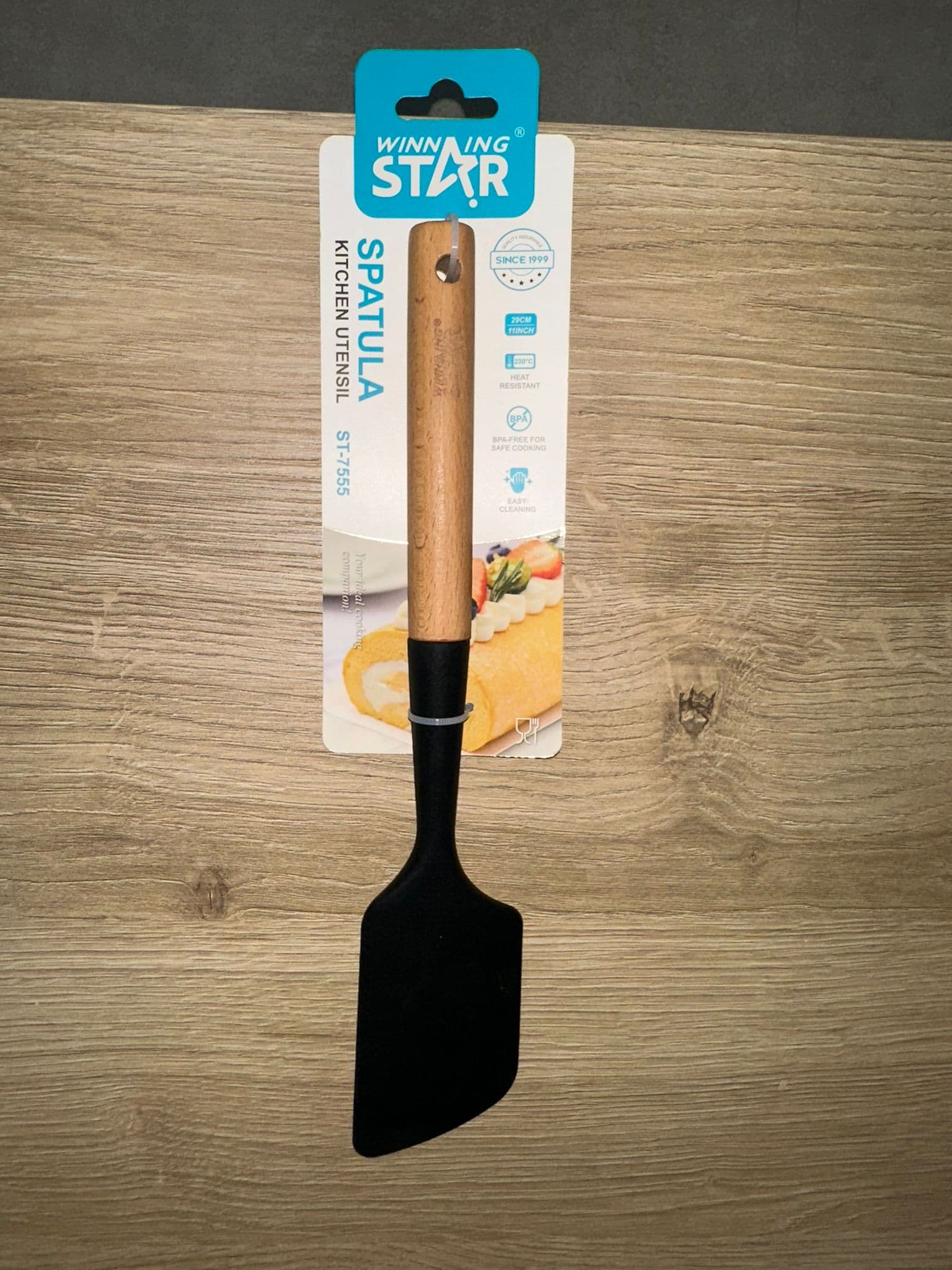 WİNNİG STAR ST-7555 PASTACI KEK SPATULASI SİYAH