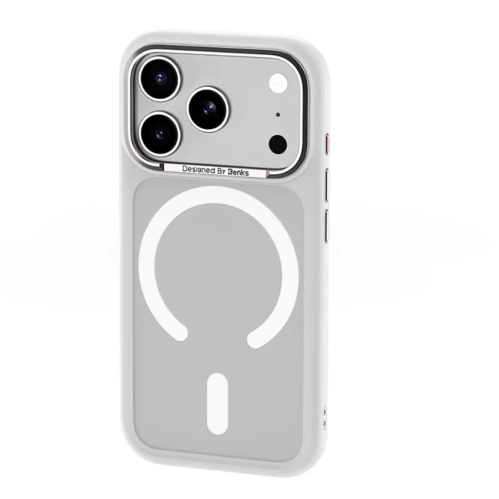 BENKS MİST KILIF İPHONE 17 PRO BEYAZ