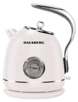 HAUSBERG HB3627 2 LİTRE BEYAZ KETTLE