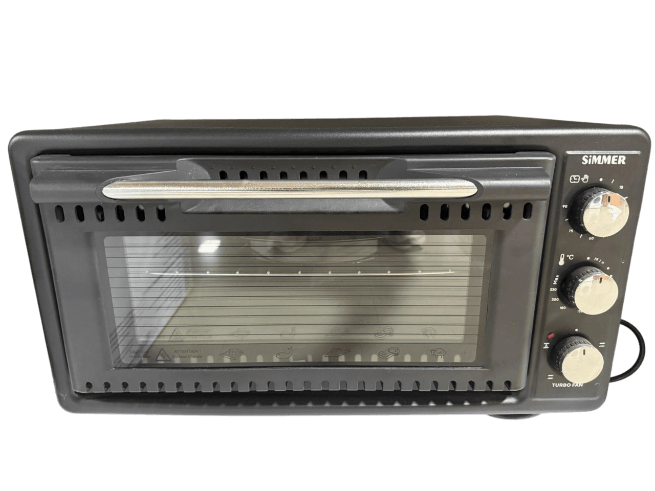 KUMTEL TURBO MİNİ FIRIN 45 LİTRE 1650W LX-3675