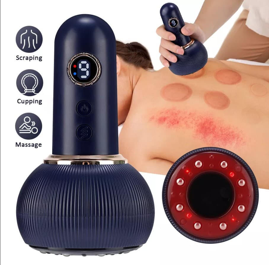 2553010 AKILLI VAKUMLU MASAJ ALETİ SCRAPİNG AND CUPPİNG MASSAGE