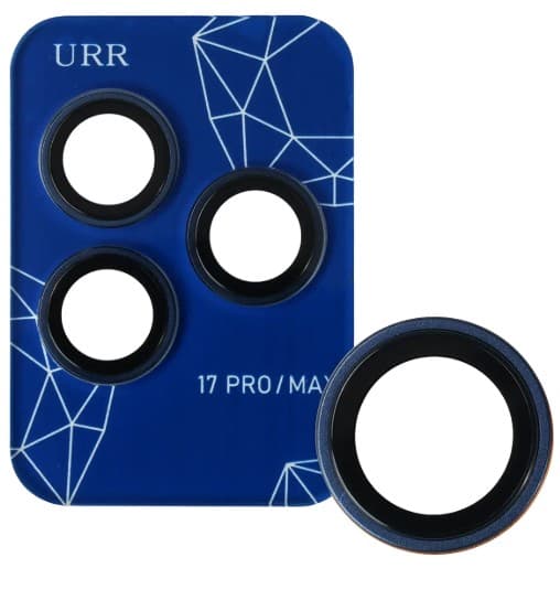 URR SAPPHİRE LENS KORUYUCU İPHONE 17 PRO MAX MAVİ