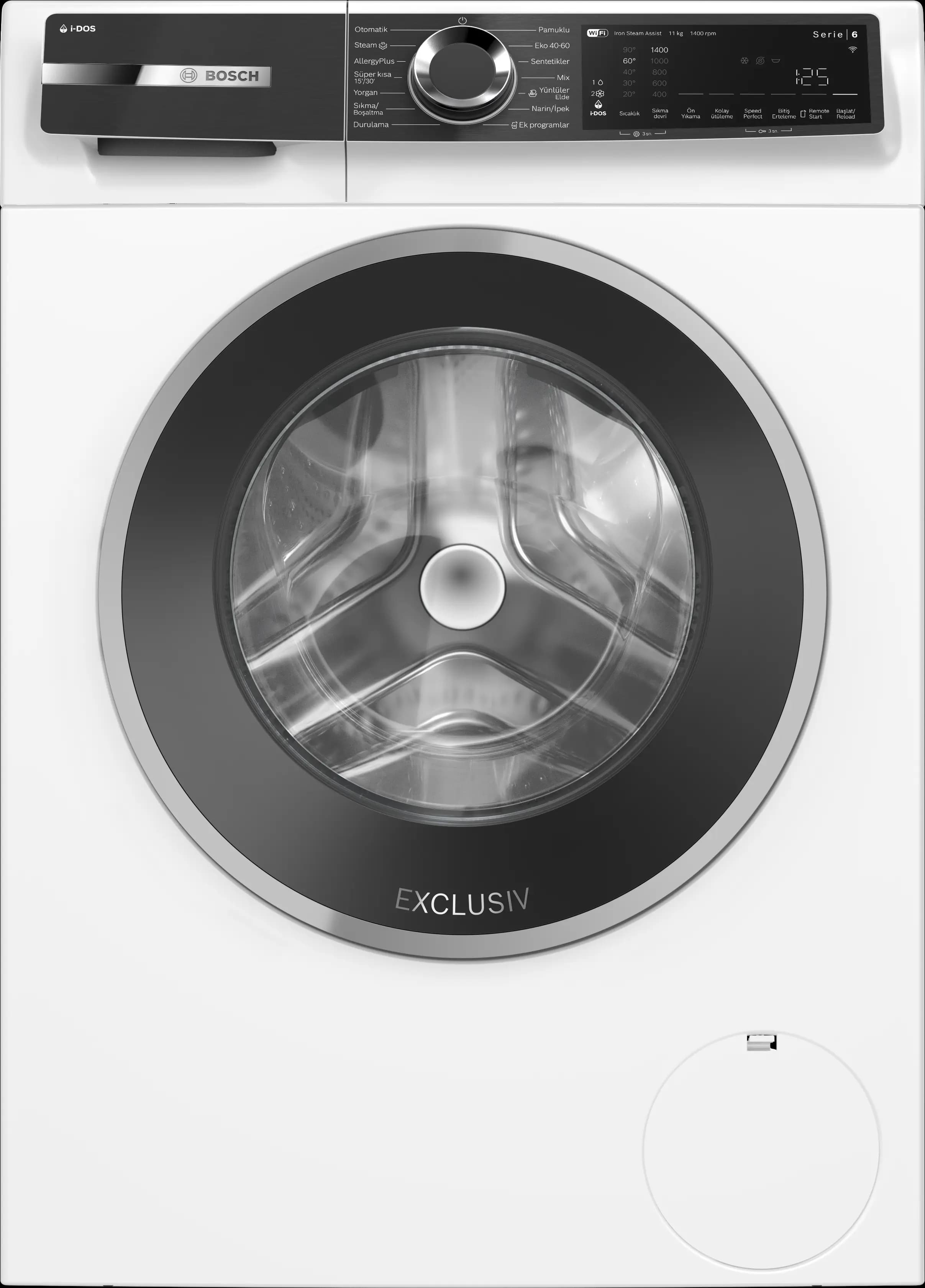 BOSCH WGK264F0TR SERİ6 11KG BEYAZ ÇAMAŞIR MAKİNESİ