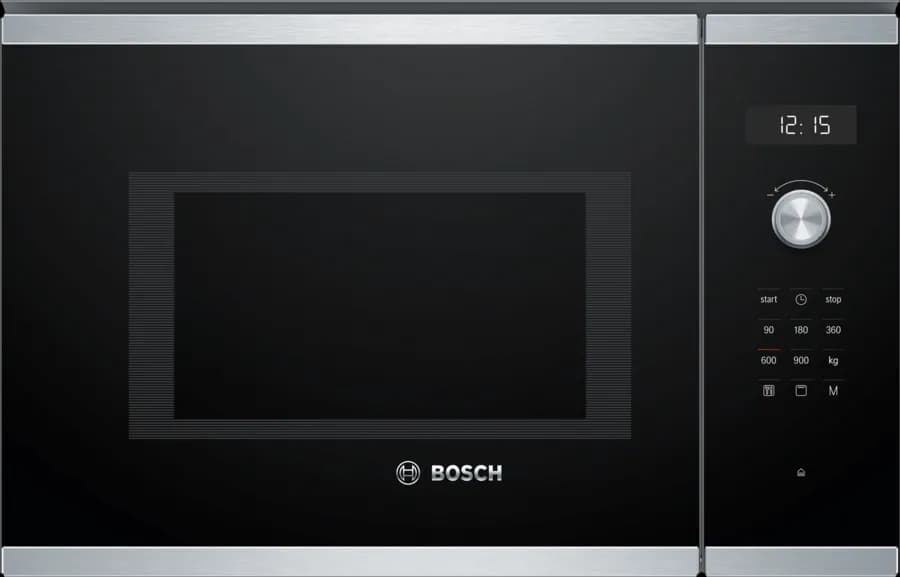 BOSCH Serie 6 Ankastre Mikrodalga, Izgara Fonksiyonlu 59 x 38 cm Inox BEL554MS0