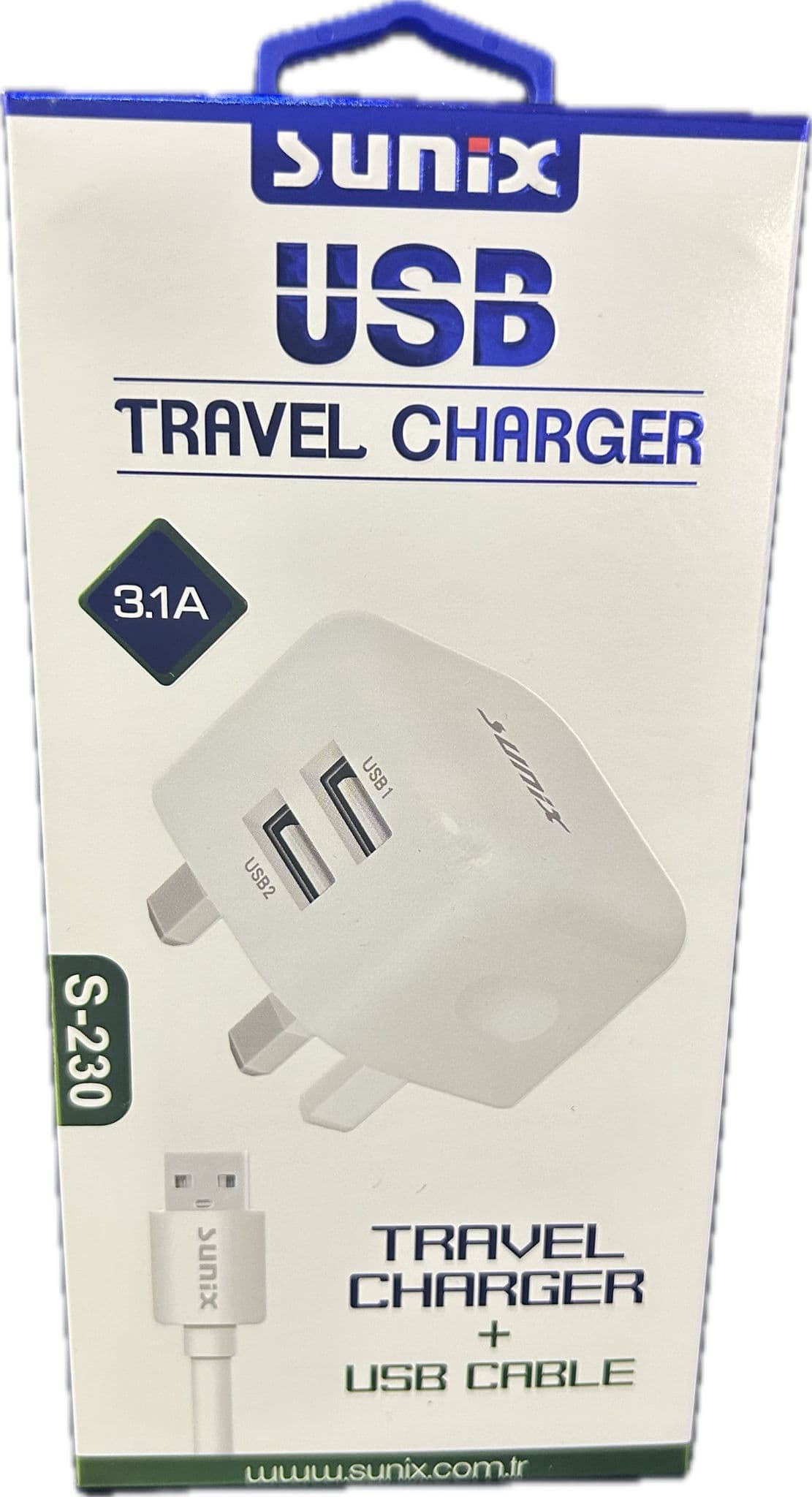 SUNİX ŞARJ SET S230 İPHONE 3.1A