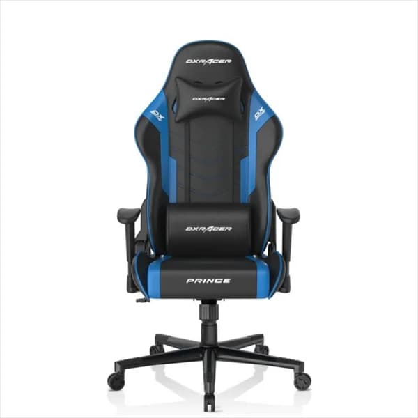 DXRACER P132 PRİNCE SERİ YUMUŞAK YÜZEYLİ 130KG OYUNCU KOLTUĞU SİYAH/MAVİ