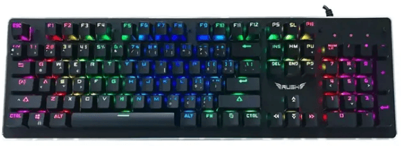 RUSH Q PSYCHOLED RGB OYUNCU KLAVYESİ RK909