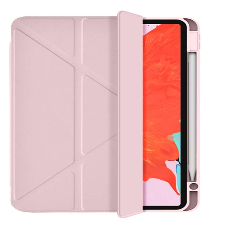 WİWU İPAD 10.9" İPAD 10 & 11 KAPAKLI KILIF PEMBE
