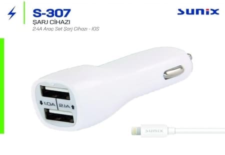 ŞARJ ARAÇ SET-S307 İPHONE