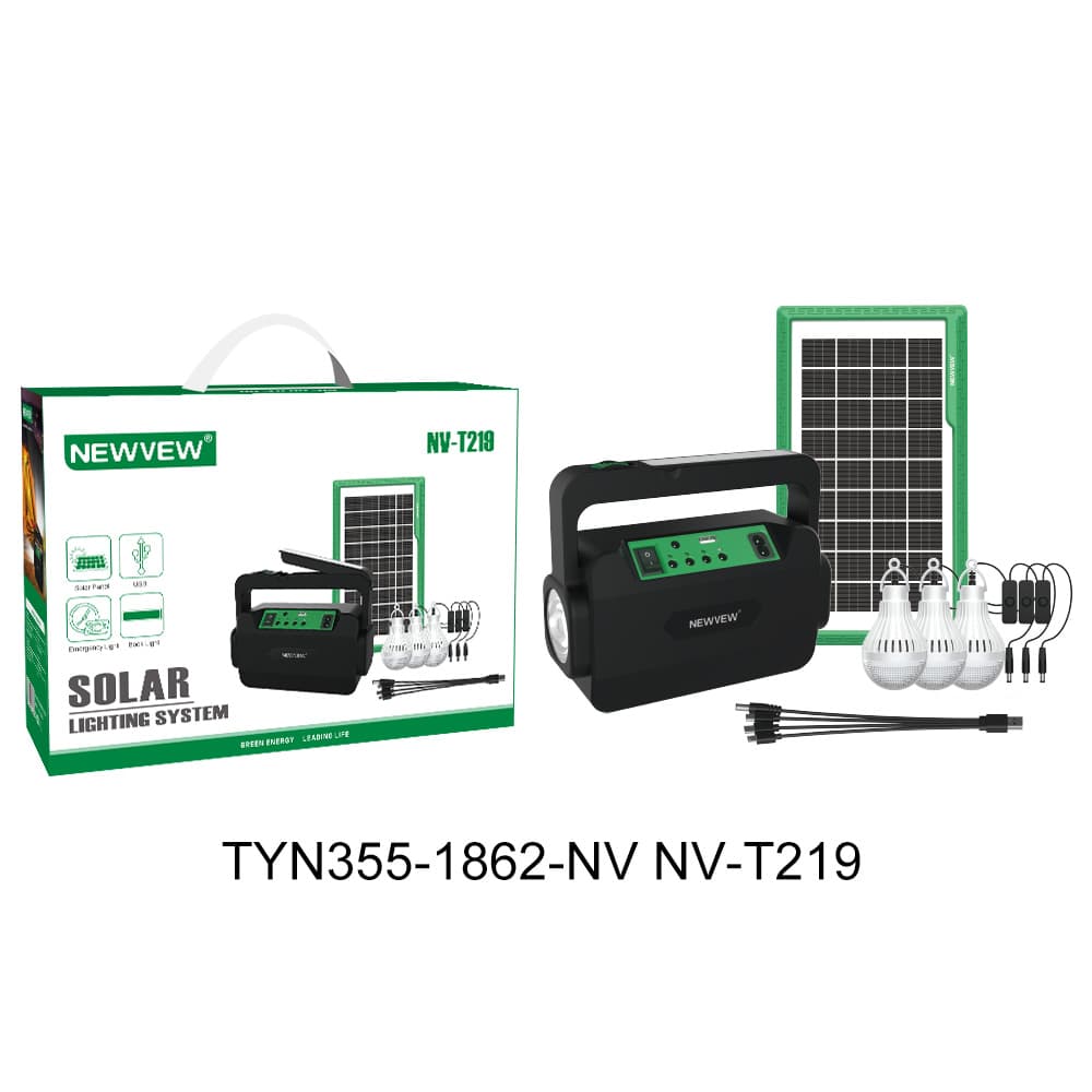 NEWVEW NV-T219 SOLAR GÜNEŞ ENERJİLİ AYDINLATMA SİSTEMİ