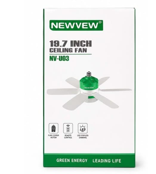 NEWVEW NV-U03 19.7 İNÇ TAVAN VANTİLATÖRÜ