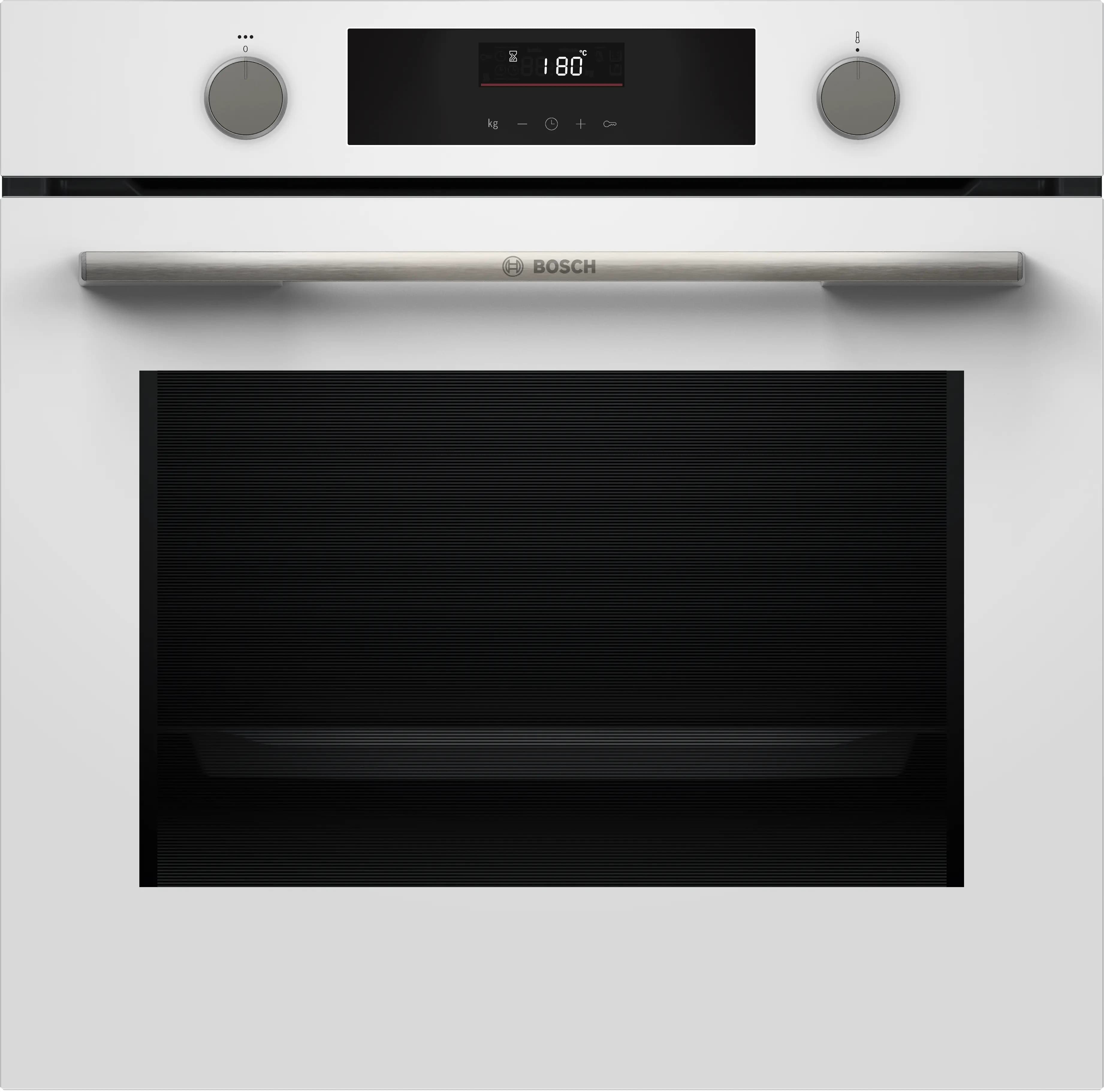 BOSCH SERİE 4 BUHAR DESTEKLİ BEYAZ ANKASTRE FIRIN 60 x 60 CM HUA736EV0T