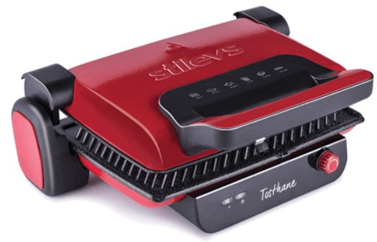 STİLEVS TOSTHANE GRANİT TOST MAKİNESİ KIRMIZI