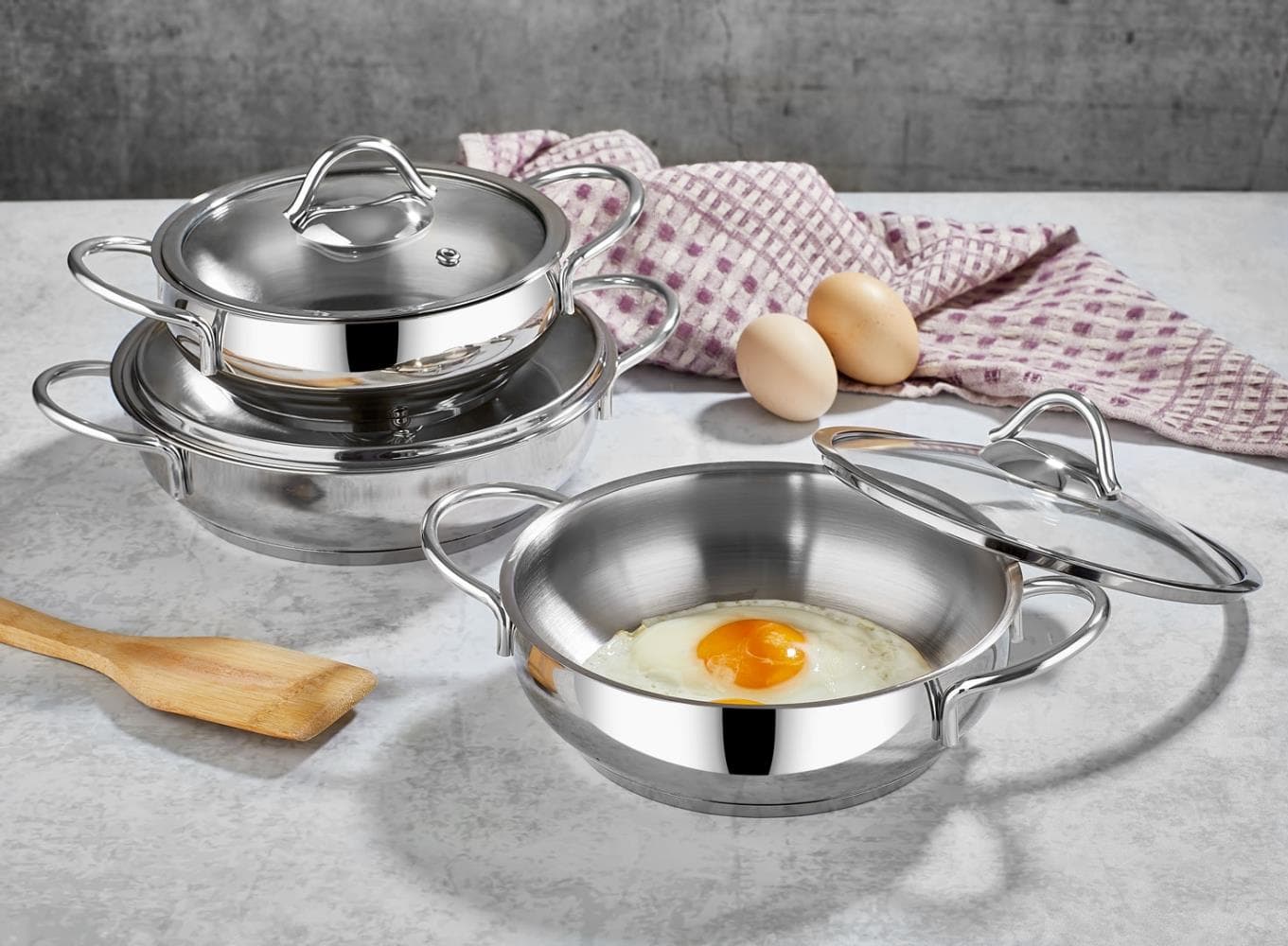 POLOCHEF PROLİNE OMLET SET POS-100