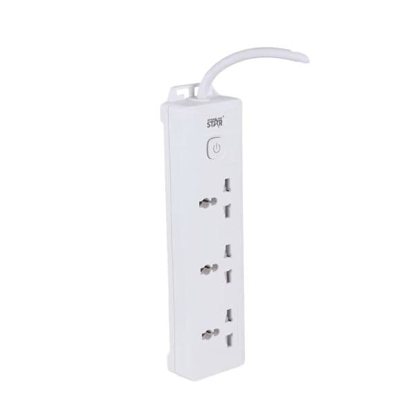 WINNING STAR ST-4024 2500W 3'LÜ TEK ANAHTARLI ÇOKLU GRUP PRİZ