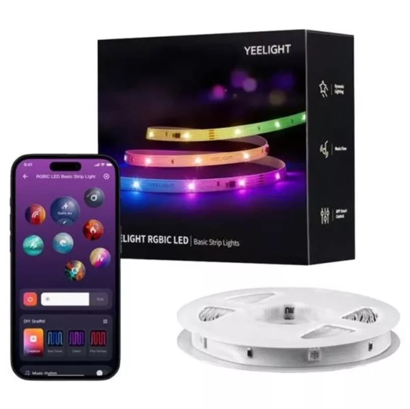 YEELİGHT RGBIC LED BASIC ŞERİT IŞIK 12M