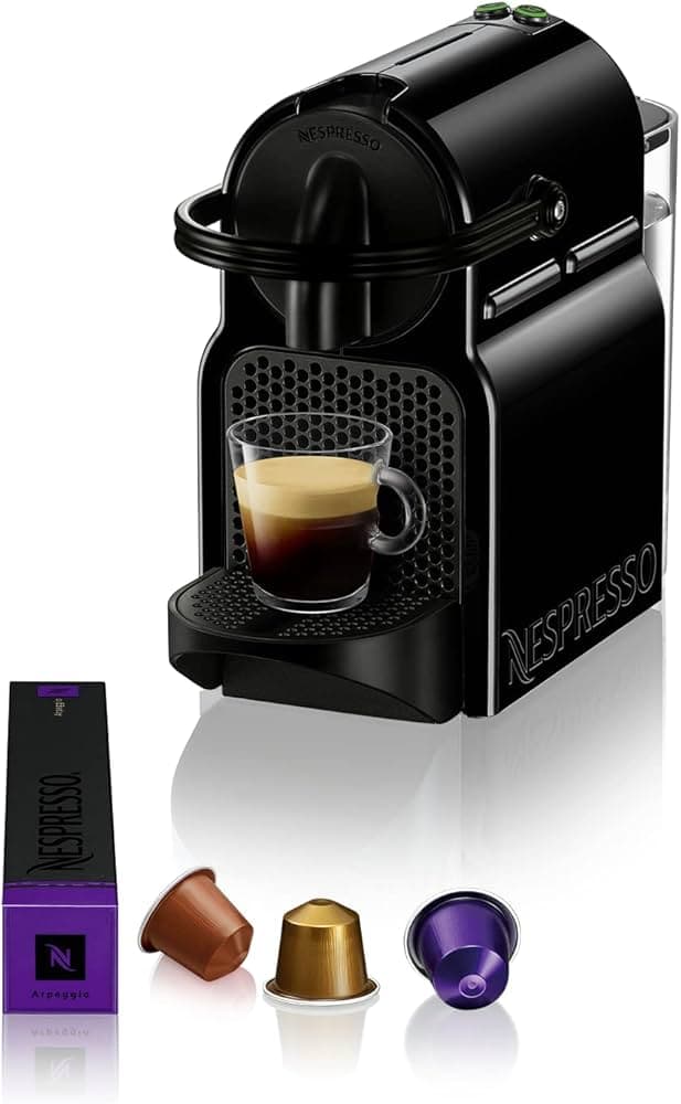 NESPRESSO İNİSSİA D40 SİYAH ESPRESSO MAKİNESİ