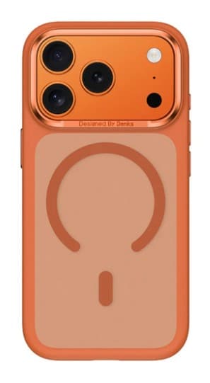 BENKS MİST KILIF İPHONE 17 PRO MAX TURUNCU