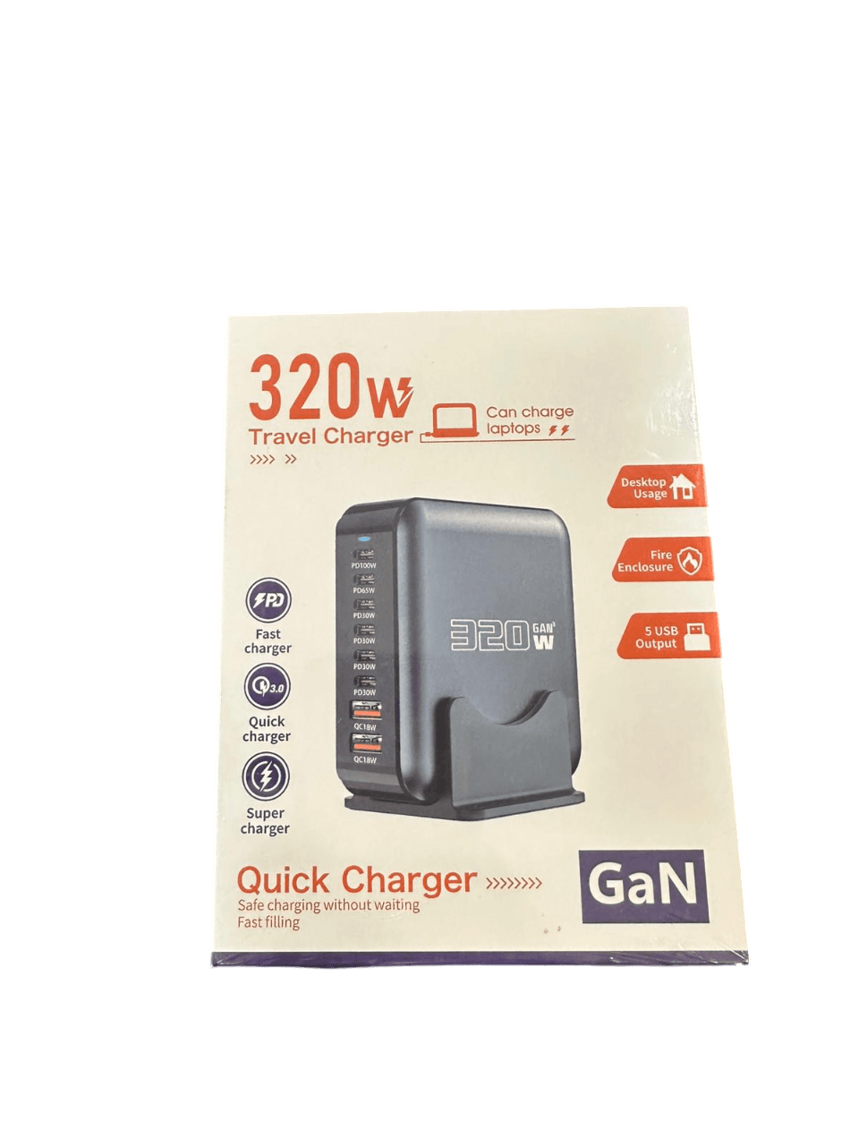 BOTEWO 320W 8 PORTLU HIZLI ŞARJ İSTASYONU YFY-IQ36