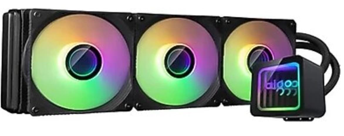 AİGO AI 360MM RGB SIVI SOĞUTMA SİYAH 1700/AM5 1851 SERİ