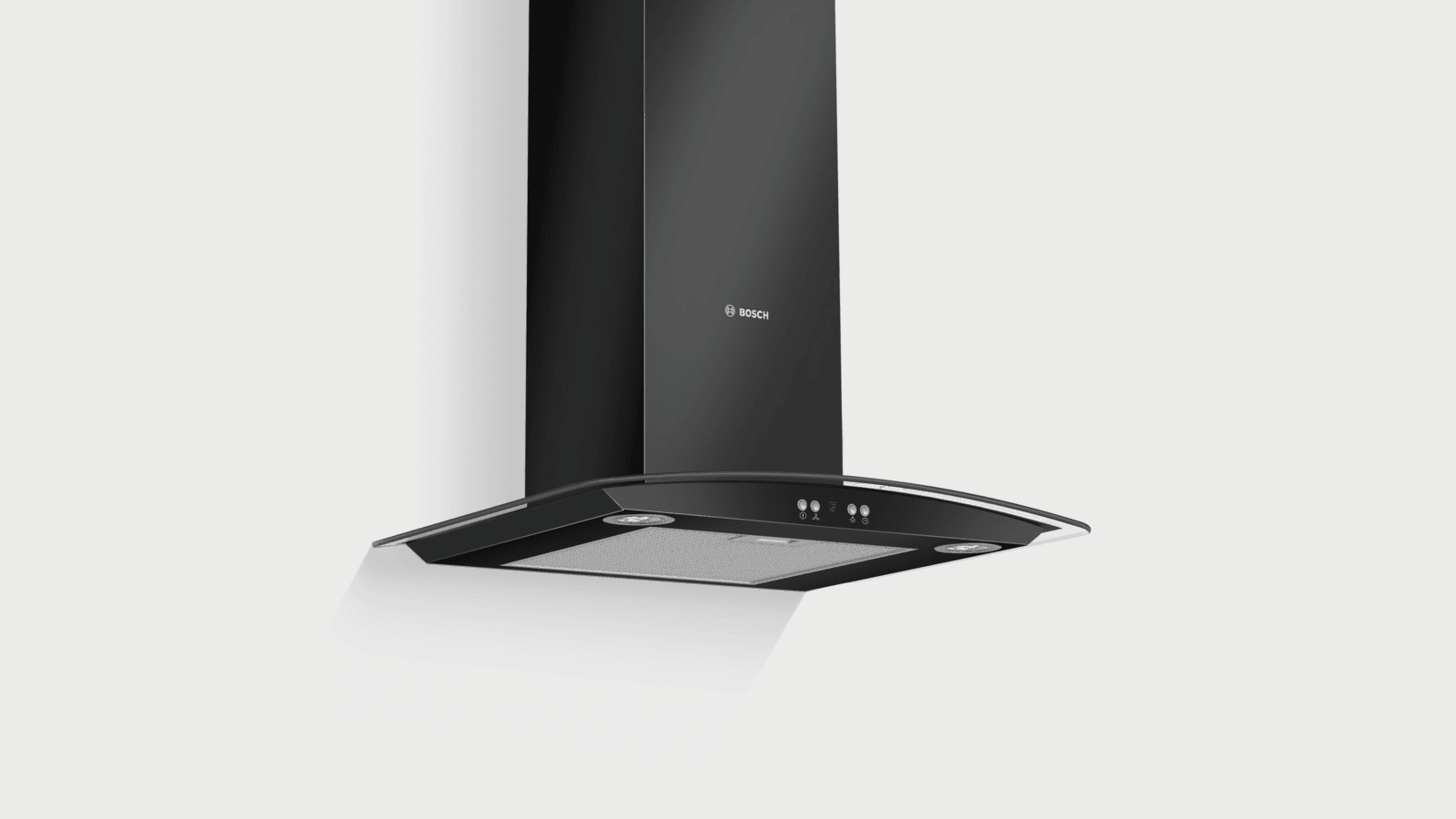 BOSCH DWA06E662 610M3 HAVALANDIRMA KAPASİTELİ SİYAH/CAM 3 KADEMELİ