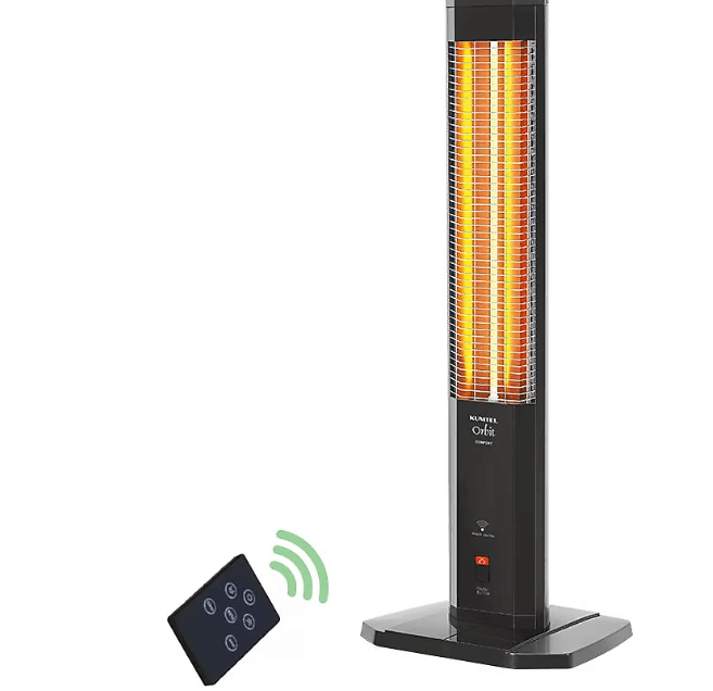KUMTEL ORBİT DİKEY ISITICI UZAKTAN KUMANDALI MHR-1800
