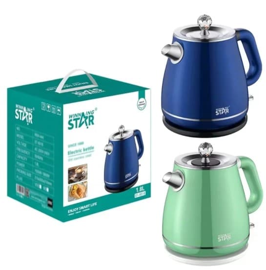 WİNNİNG STAR ELEKTRİKLİ KETTLE 1.8L ST-6016 PASLANMAZ ÇELİK