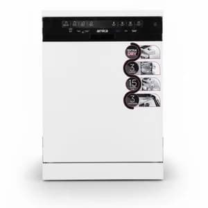 ARNİCA 8 PROGRAM DİGİTAL BEYAZ BULAŞIK MAKİNESİ DW-AC15W