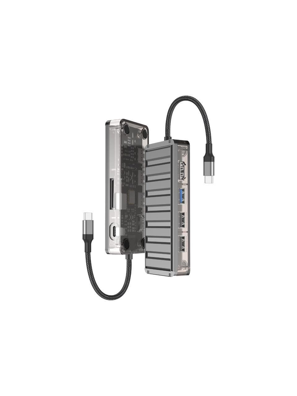 SUNİX USB-C 7İN1 HUB ADAPTÖR HB-13