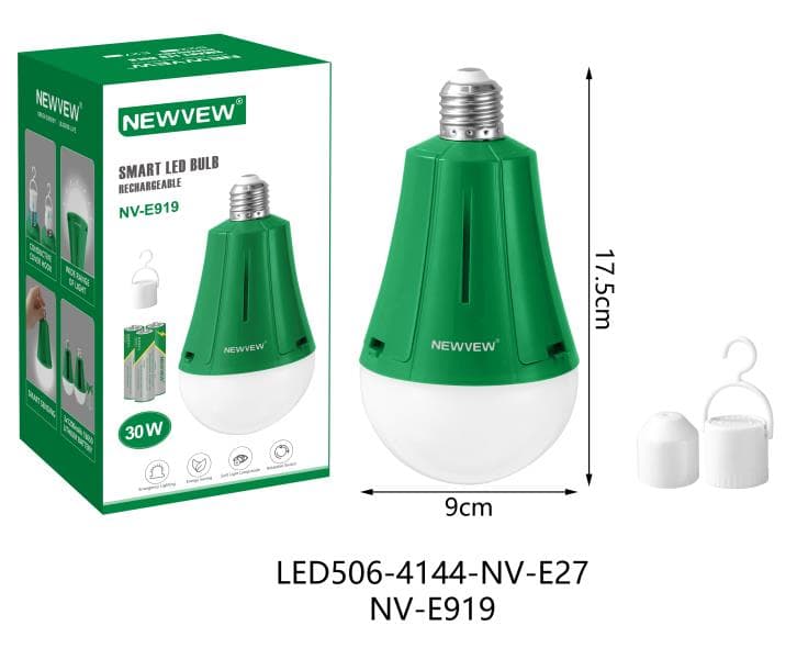 NEWVEW PİLLİ ACİL DURUM LED LAMBASI NV-E919-E27 EMERGENCY LED BULB WİTH BATTERY