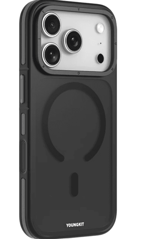 YOUNGKIT MAG SAFE HİDDEN KILIF SİYAH 17 PRO