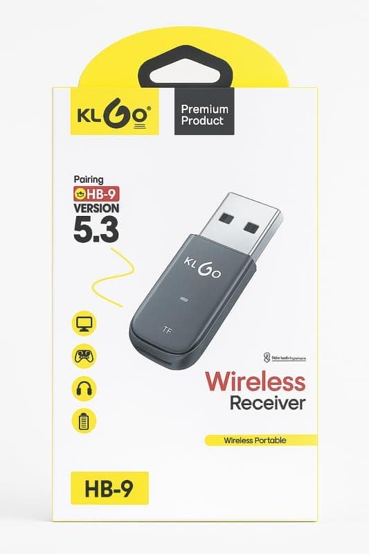 KLGO HB-9 KABLOSUZ ALICI (WIRELESS RECEIVER)