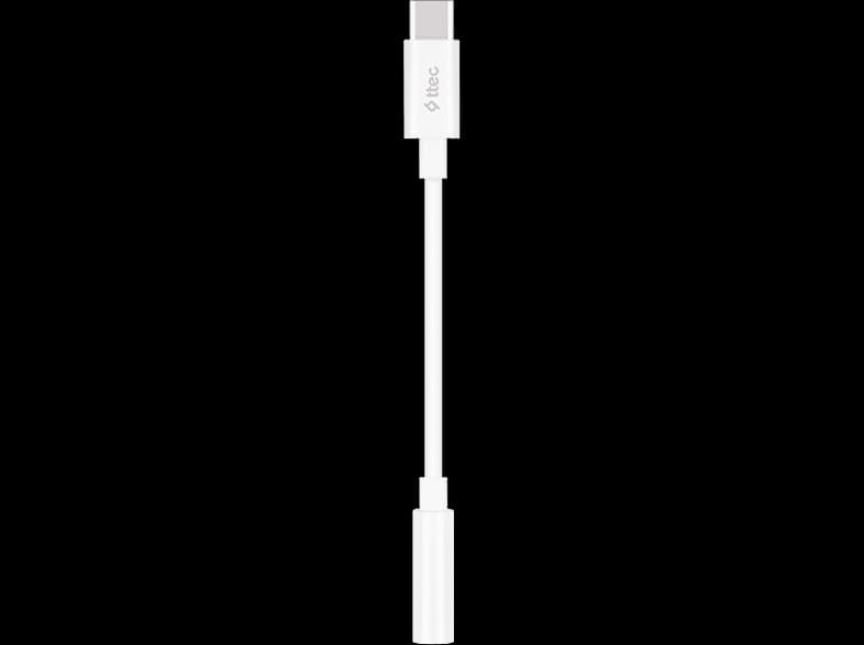 TTEC 2AK04B USB-C 3.5MM AUX ADAPTÖR 11CM BEYAZ