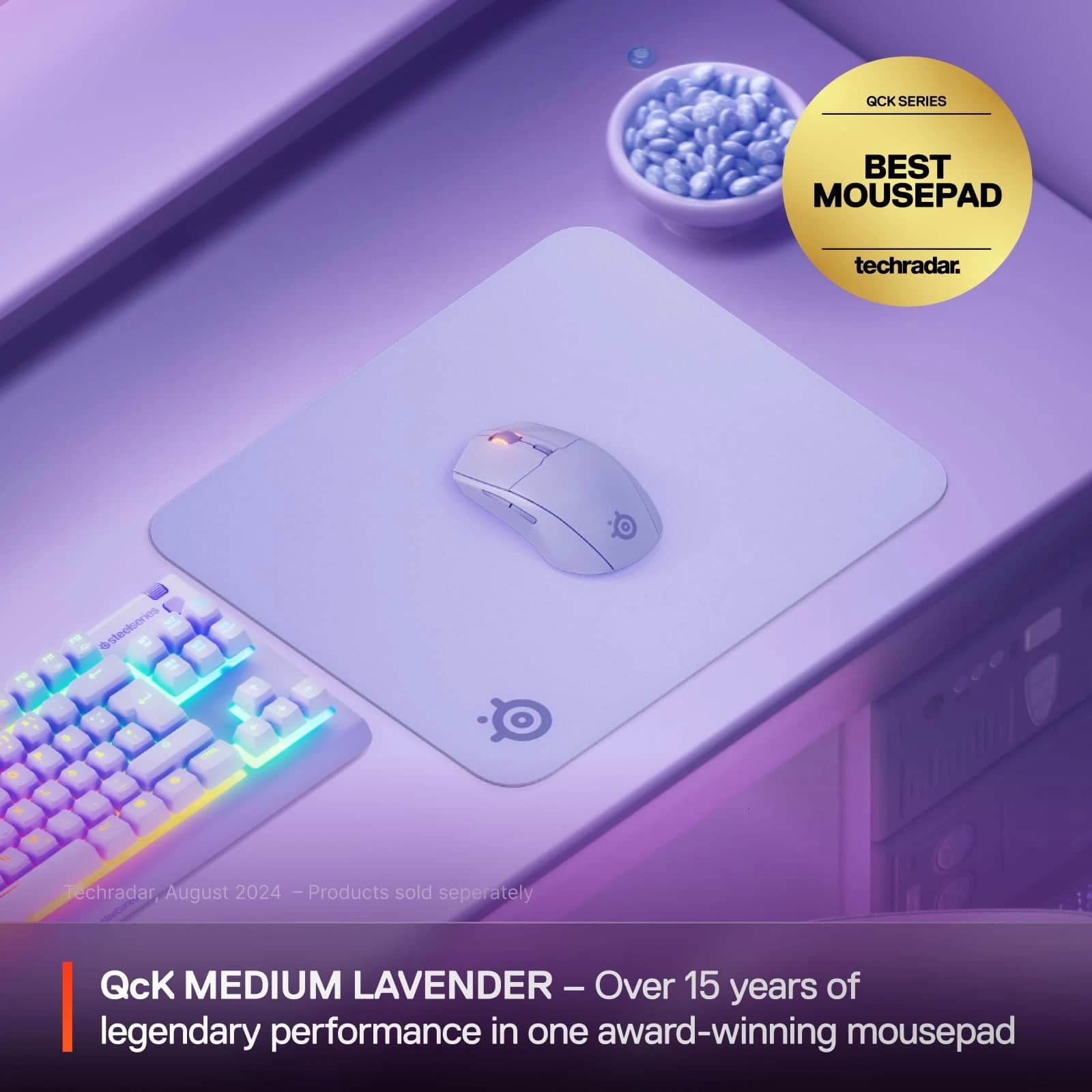 STEELSERİES QCK M 63460 MOR MOUSE PAD