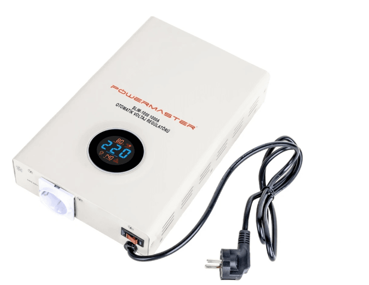 POWERMASTER OTOMATİK VOLTAJ REGÜLATÖRÜ SLİM-1000