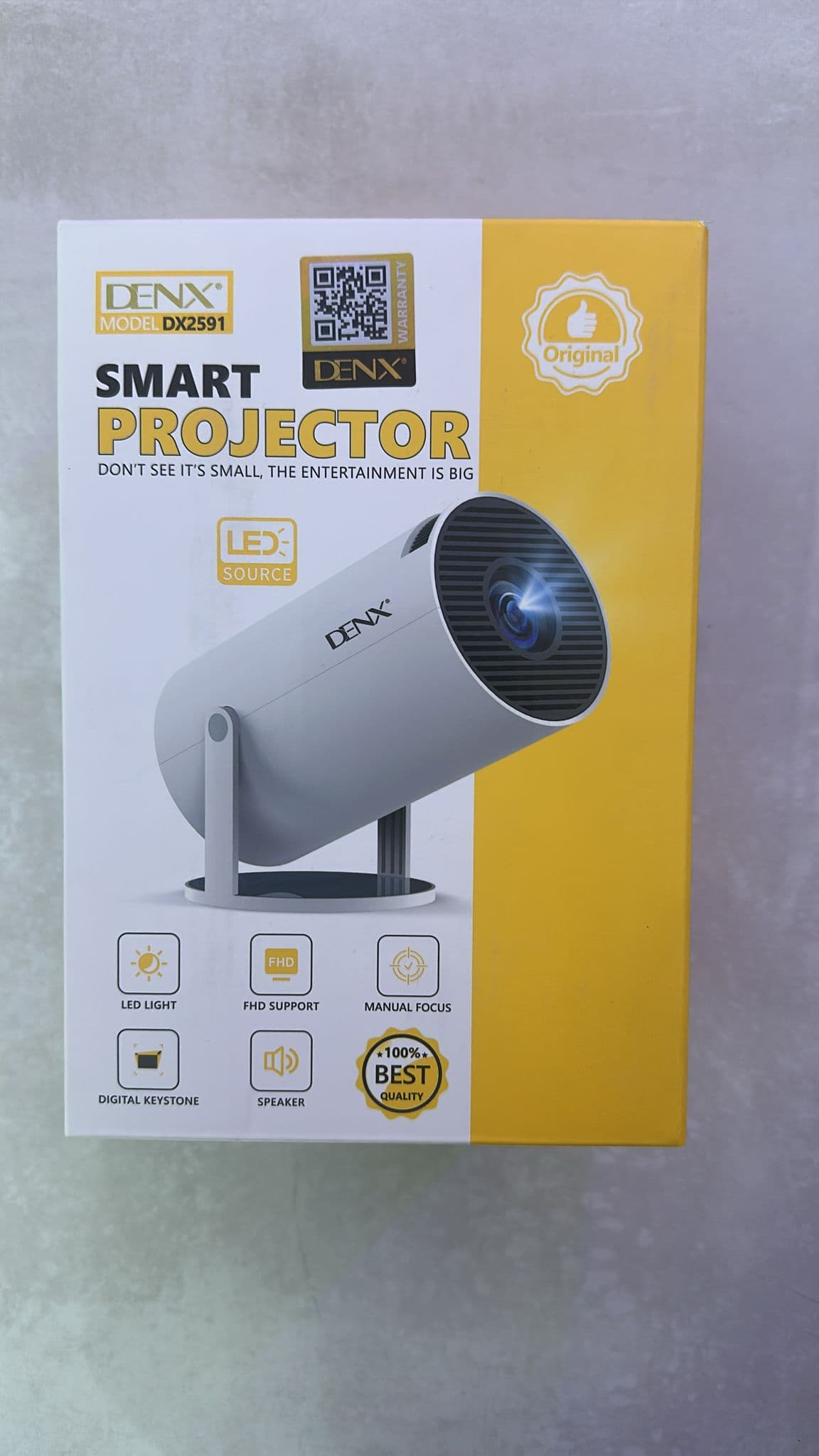 DENX ANDROİD PROJEKSİYON SMART PROJECTOR 2553039