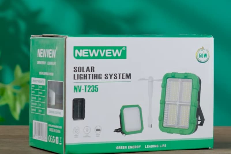 NEWVEW NV-T235 SOLAR GÜNEŞ ENERJİLİ ACİL DURUM IŞIĞI