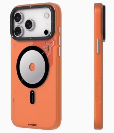 YOUNGKİT SANDER KILIF İPHONE 17 PRO MAX TURUNCU