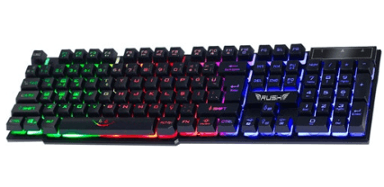 RUSH RK102S Q MEKANİK HİSLİ OYUNCU KLAVYE SİYAH