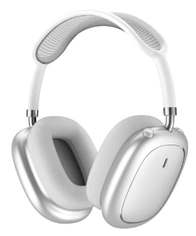 TD18 WİWU AİRBUDS MAX KULAK ÜSTÜ BLUETOOTH KULAKLIK SİLVER