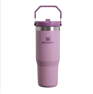 STANLEY İCEFLOW FLİP STRAW TUMBLER 30 OZ 890ML CHERRY BLOSSOM