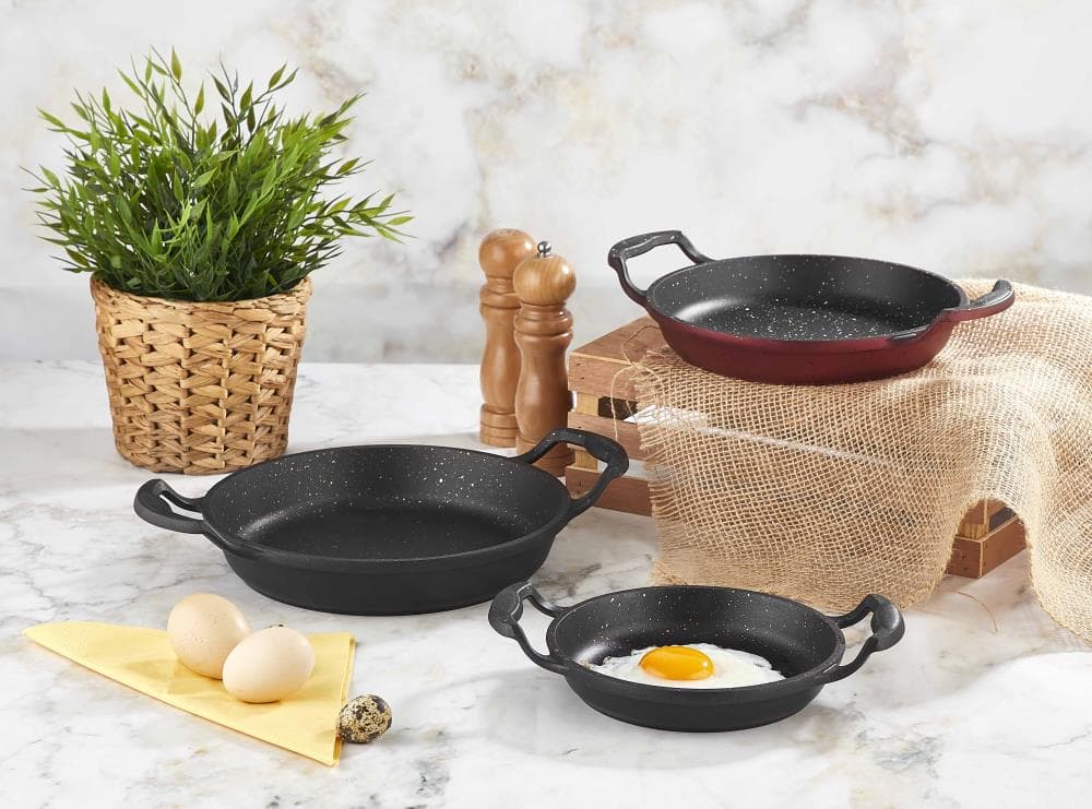 POLOCHEF CRYSTAL DÖKÜM GRANİT SAHAN 22CM IDS-122