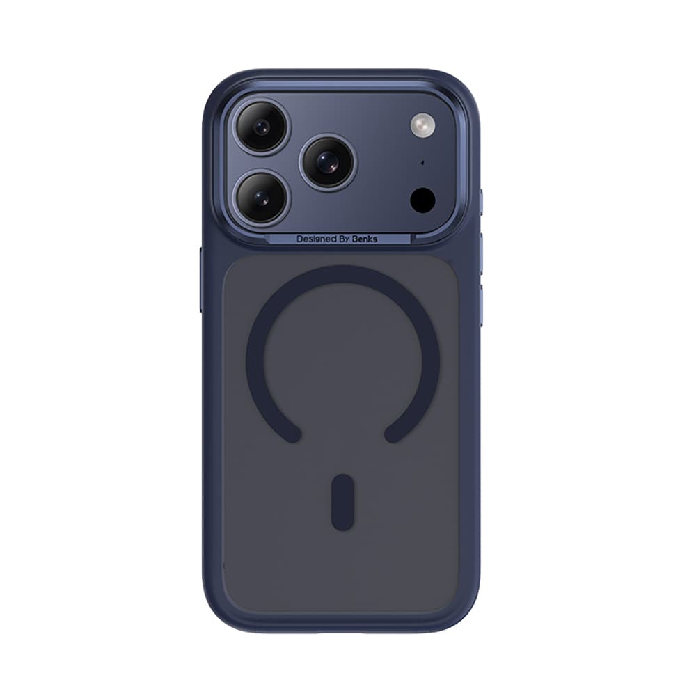 BENKS MİST KILIF İPHONE 17 PRO MAVİ
